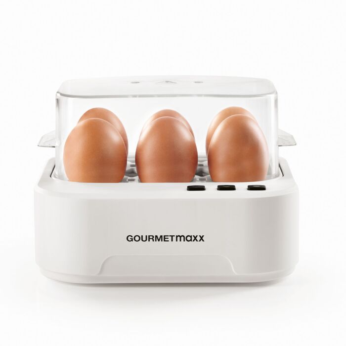 GOURMETmaxx Eierkocher, 6 Eier, 400 W