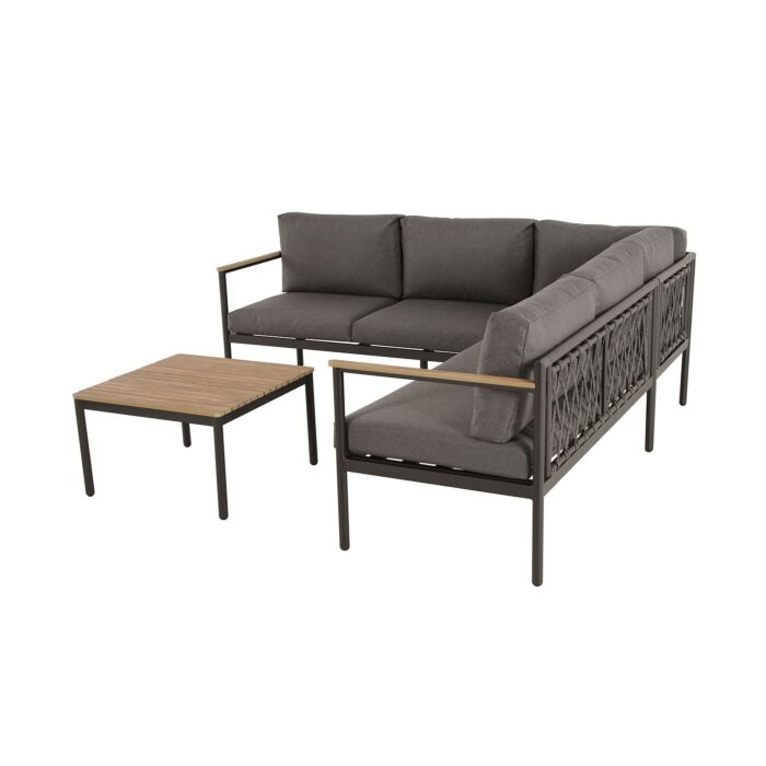 Eck-Lounge «Julia» inkl. Tisch