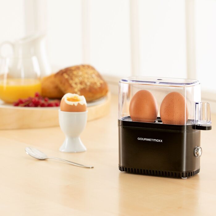 Cuiseur à œufs Gourmetmaxx, 1 à 2 œufs, 250 W