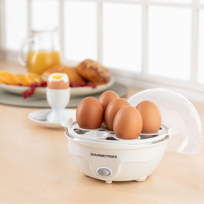 Cuiseur à œufs Gourmetmaxx, 7 œufs, 350 W