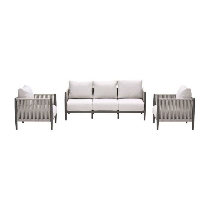 Lounge-Set «Diamo» für 5 Personen inkl. Tisch