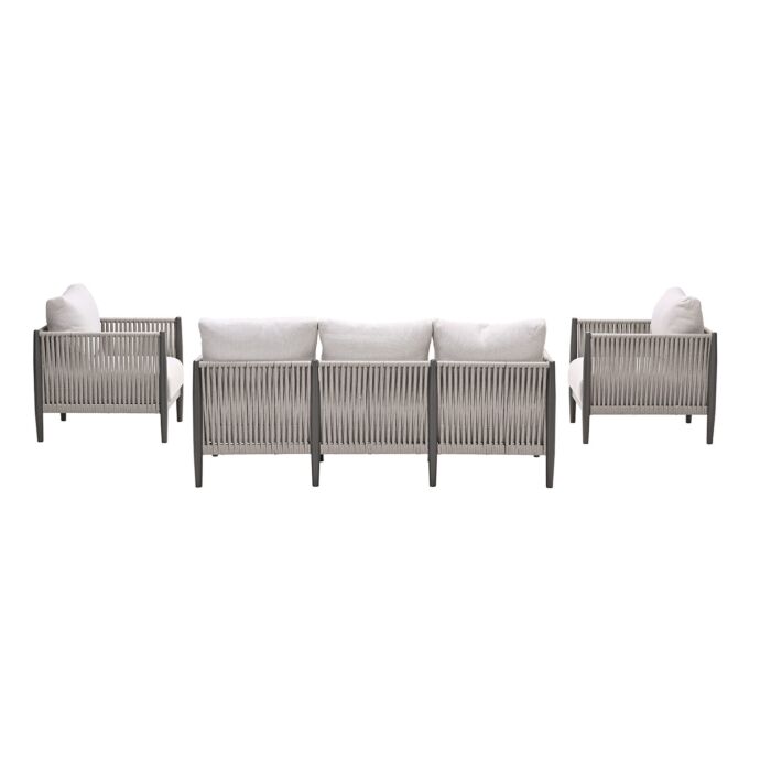 Lounge-Set «Diamo» für 5 Personen inkl. Tisch