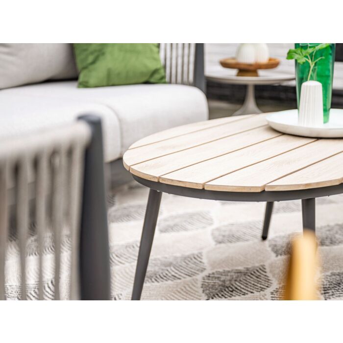 Lounge-Set «Diamo» für 5 Personen inkl. Tisch
