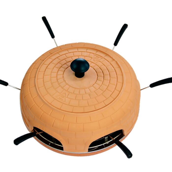 Ohmex Pizza-Ofen mit Terrakotta-Glocke