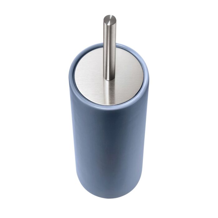 Garniture brosse de WC diaqua Zylo en céramique mate, design moderne