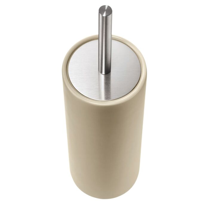 Garniture brosse de WC diaqua Zylo en céramique mate, design moderne