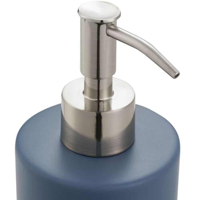 Distributeur de savon diaqua Zylo en céramique mate, design moderne