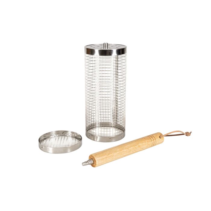 Nouvel Grillkorb «Teleskop», ausziehbarer Stiel 40-82,5 cm