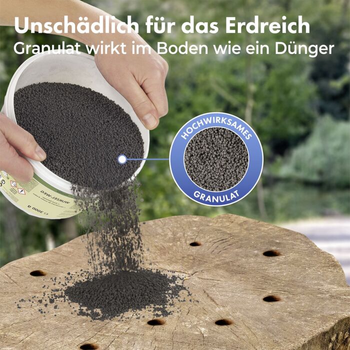 Wurzel-weg Granulat, 3 kg, beschleunigte Wurzelentfernung