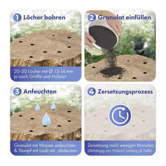 Wurzel-weg Granulat, 3 kg, beschleunigte Wurzelentfernung