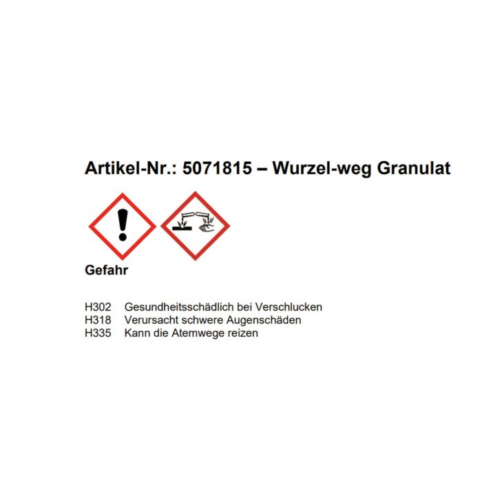 Wurzel-weg Granulat, 3 kg, beschleunigte Wurzelentfernung