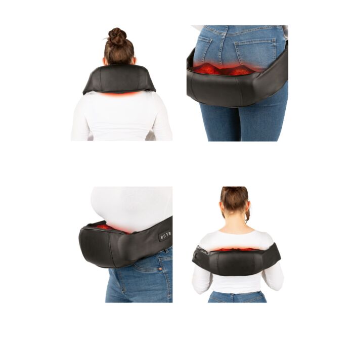 Vitalmaxx Shiatsu-Massagegerät, mit Wärmefunktion und 8 Massagebällen