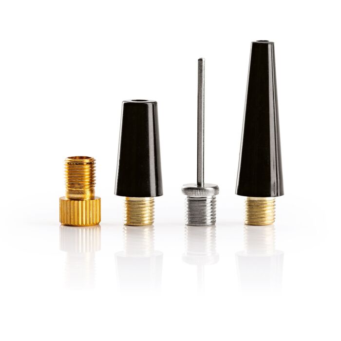 Easymaxx Akku–Handpumpe, 4 Adapter, bis zu 10,3 bar