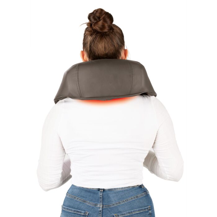 Vitalmaxx Akku-Massagegerät, Shiatsu-Knetmassage mit Wärmefunktion