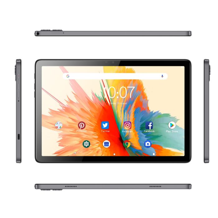Tablette Android 14, 10,1" 4G LTE, 12 Go de RAM, 128 Go de mémoire