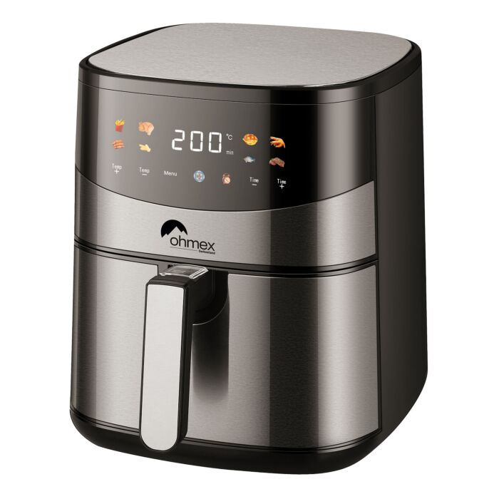 Ohmex Heissluftfritteuse «Digital Airfryer», 6,5 L, mit Timer und Überhitzungsschutz main product photo