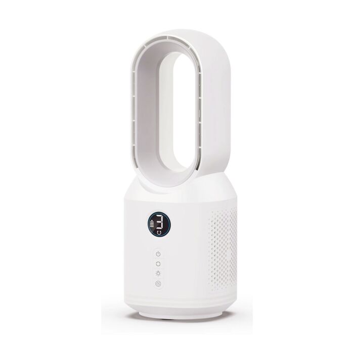 Ohmex Tischventilator «Blade-Free Mini», schaufellos, Nachtlicht, Akku main product photo