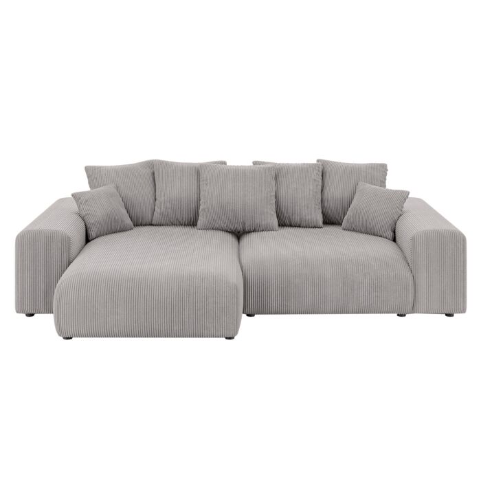 Ecksofa «Lunda» mit Bettfunktion