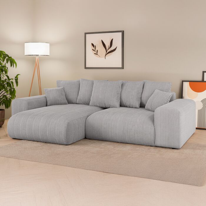 Ecksofa «Lunda» mit Bettfunktion