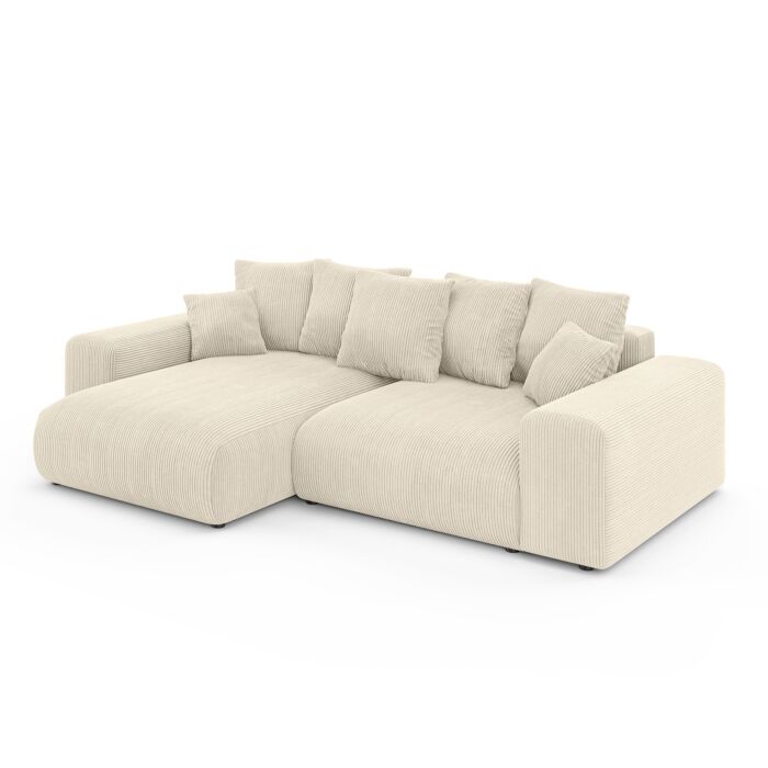 Ecksofa «Lunda» mit Bettfunktion