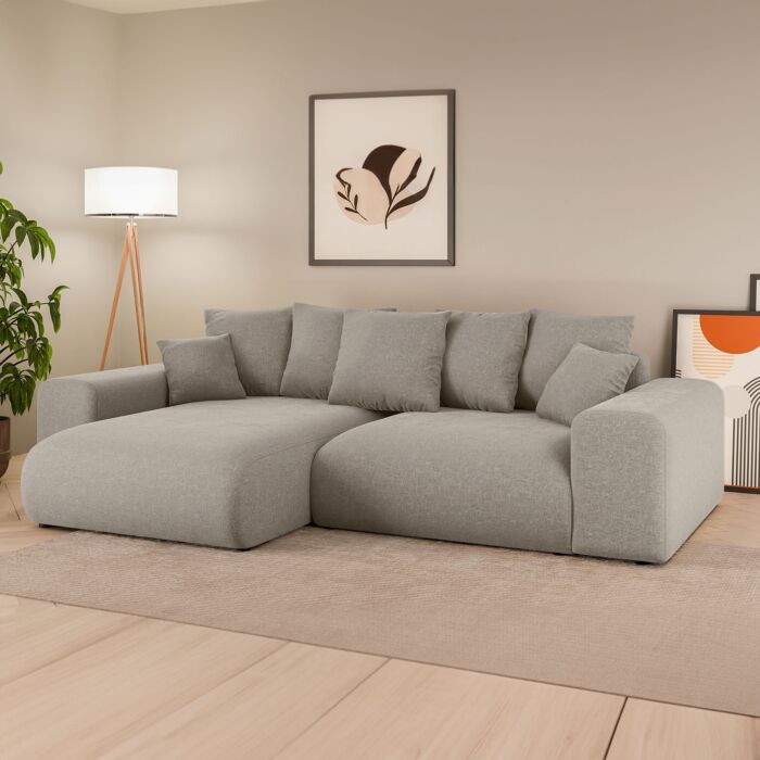 Ecksofa «Lunda» mit Bettfunktion