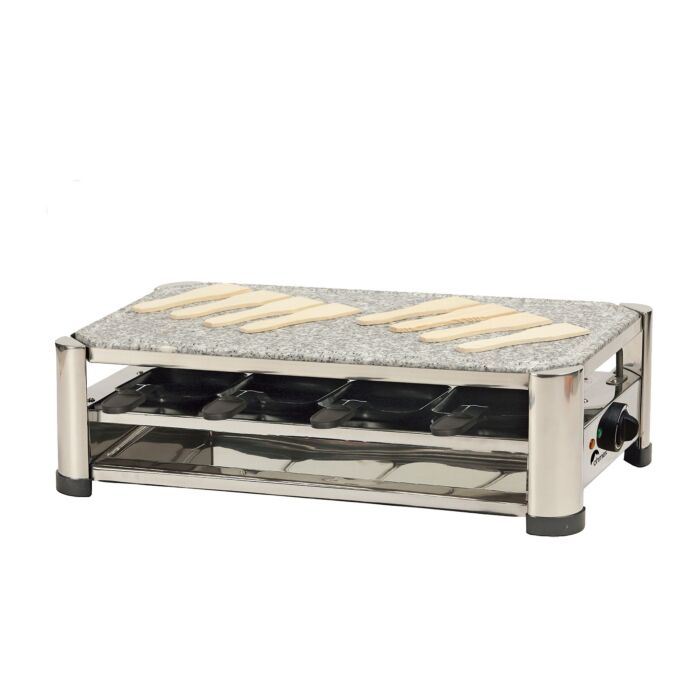 Four/gril à raclette 3-en-1 Ohmex Multichef, pour 8 personnes