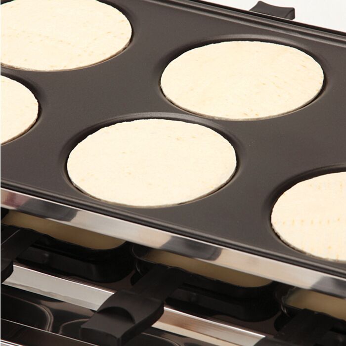 Four/gril à raclette 3-en-1 Ohmex Multichef, pour 8 personnes