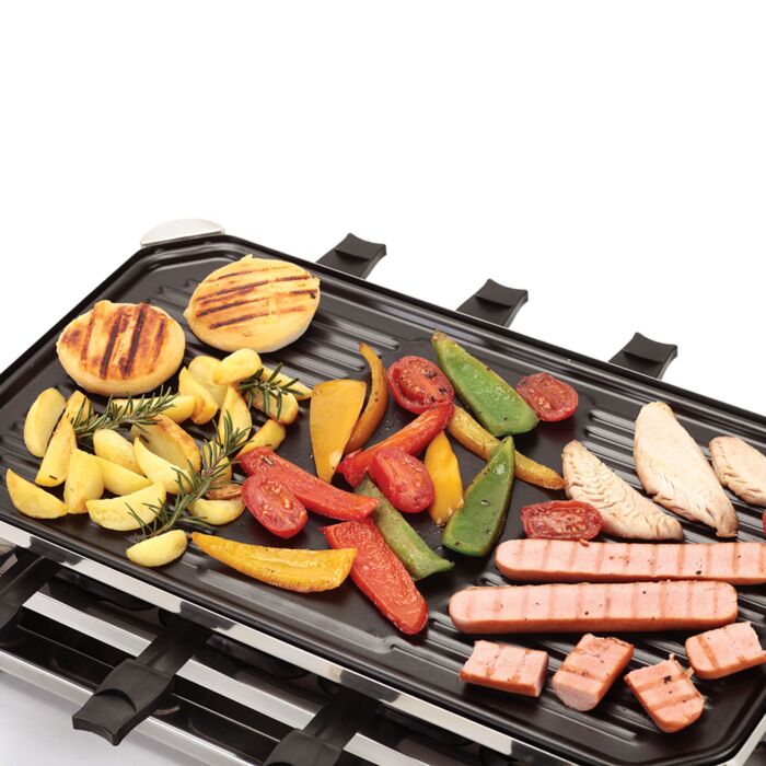 Four/gril à raclette 3-en-1 Ohmex Multichef, pour 8 personnes