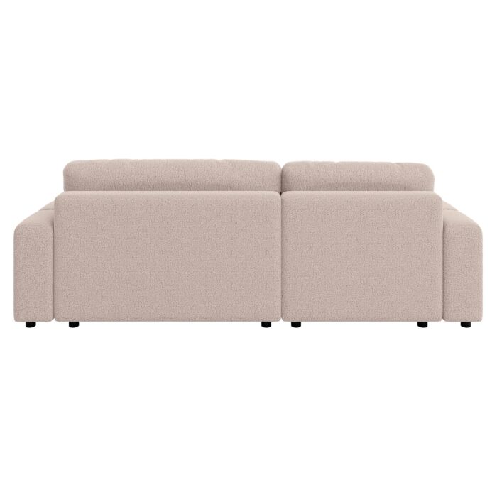 Ecksofa «Lucky» mit Bettfunktion, komfortabel und platzsparend