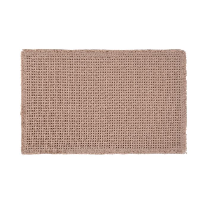 Tapis de bain « structure gaufrée », antidérapant et très absorbant