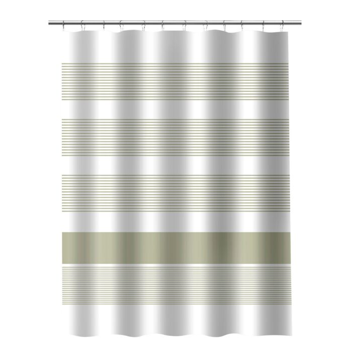 Textil-Duschvorhang «Streifen»