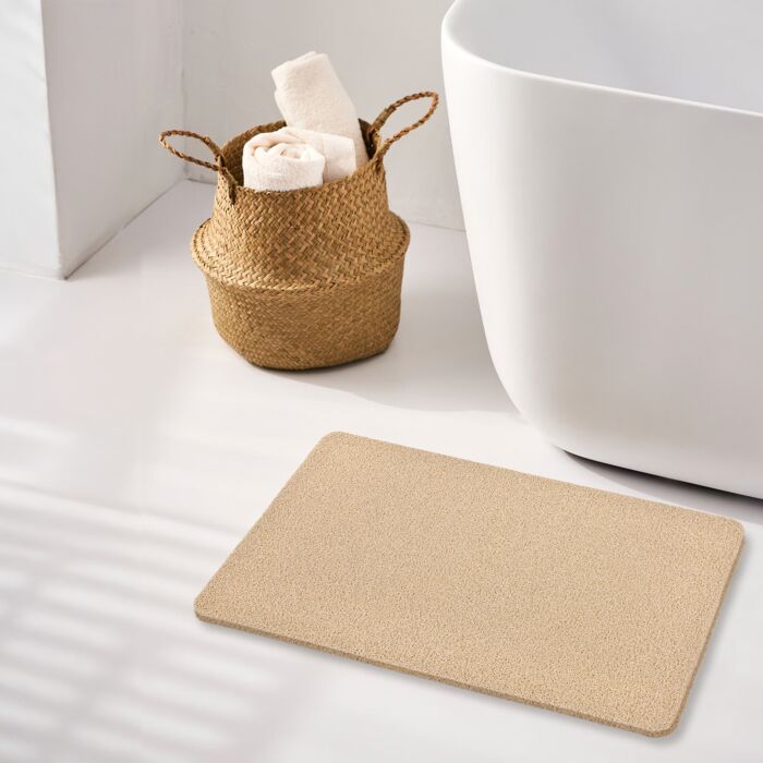 Wellness Duschmatte aus Kunststoff (PVC)