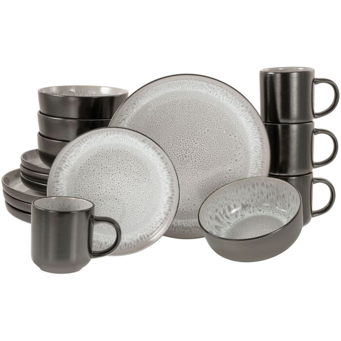 Geschirr-Set «Nordic Fjord», 16-teilig, für 4 Personen main product photo