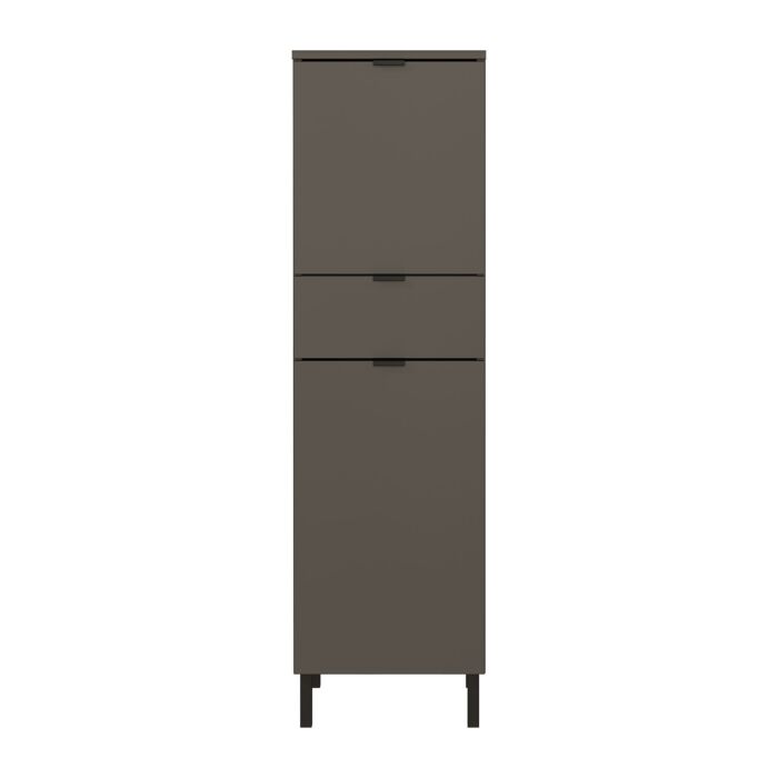 Armoire de salle de bains Aranka, avec tiroir et étagères réglables main product photo