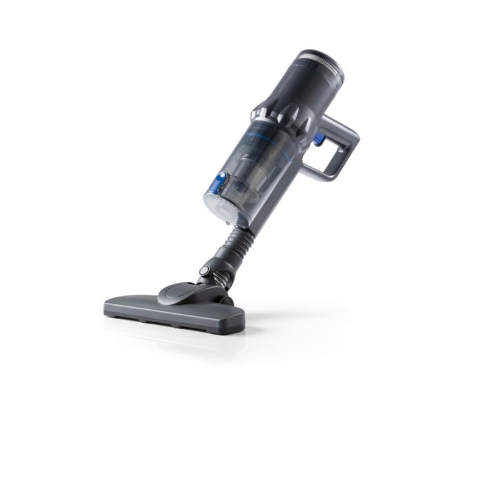 Aspirateur cyclonique sans fil Cleanmaxx 2-en-1, avec filtre EPA et bac de 500 ml
