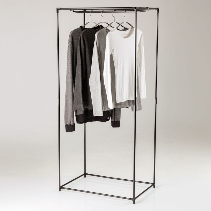 Armoire d'appoint Easymaxx Classic, avec glissière et tringle