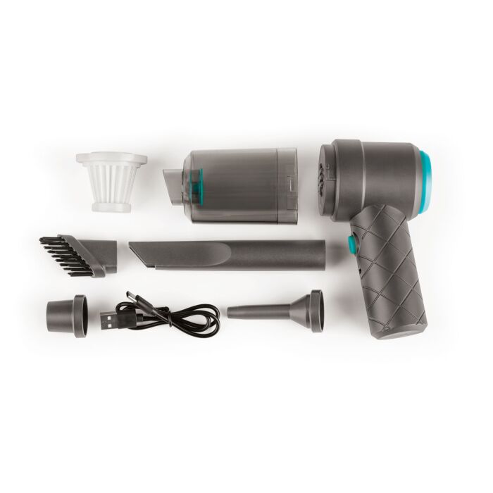 Aspirateur manuel sans fil 2-en-1 Cleanmaxx DualPower, aspirer + souffler
