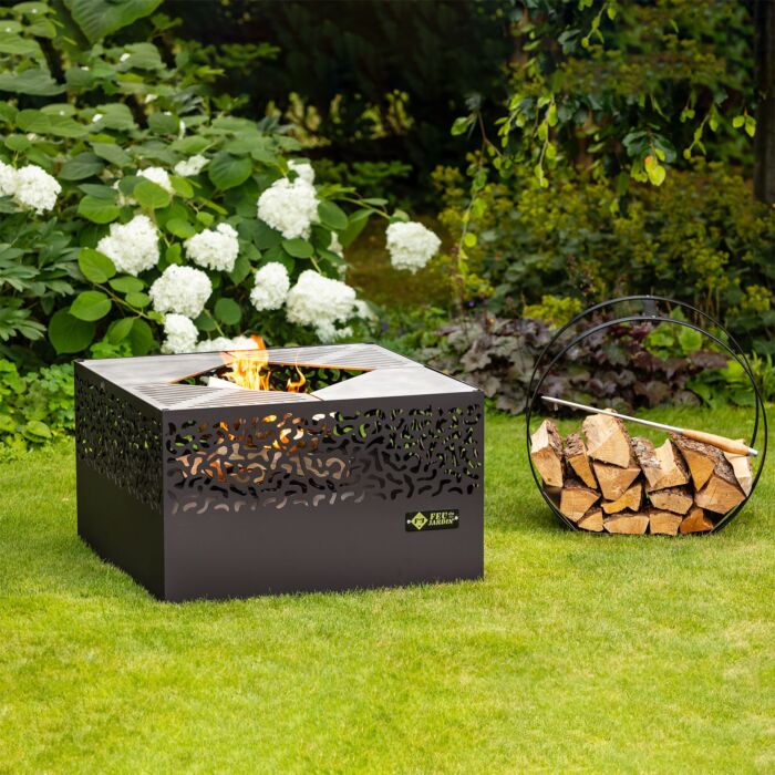 Feu du Jardin Gartenfeuer «Carre», multifunktional