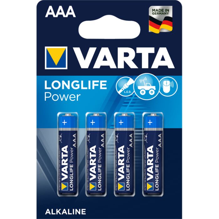Piles AAA, pack de 4 main product photo