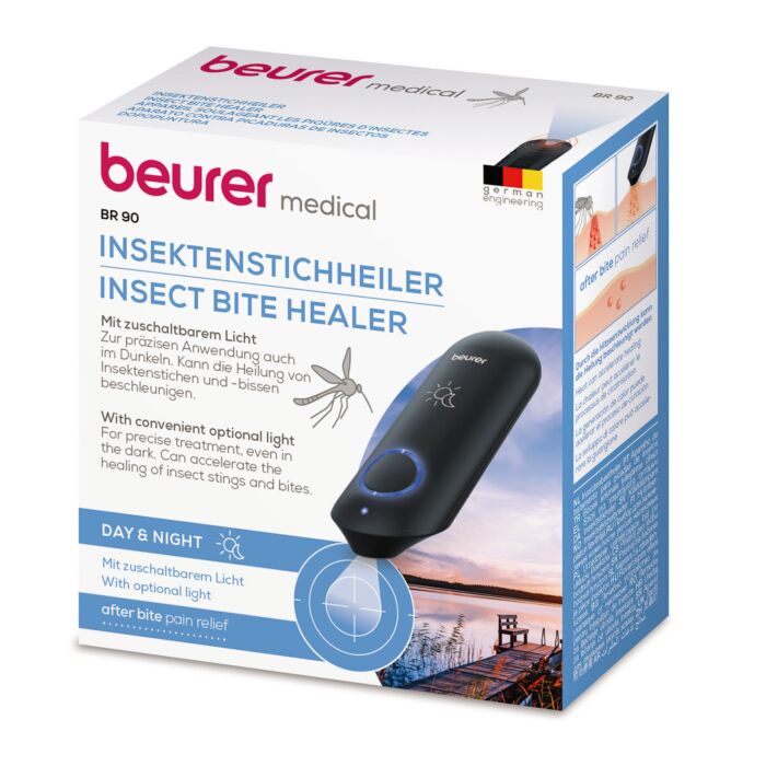 Appareil Beurer BR 90 contre les piqûres d'Insectes, sans produits chimiques, 2 programmes, compact