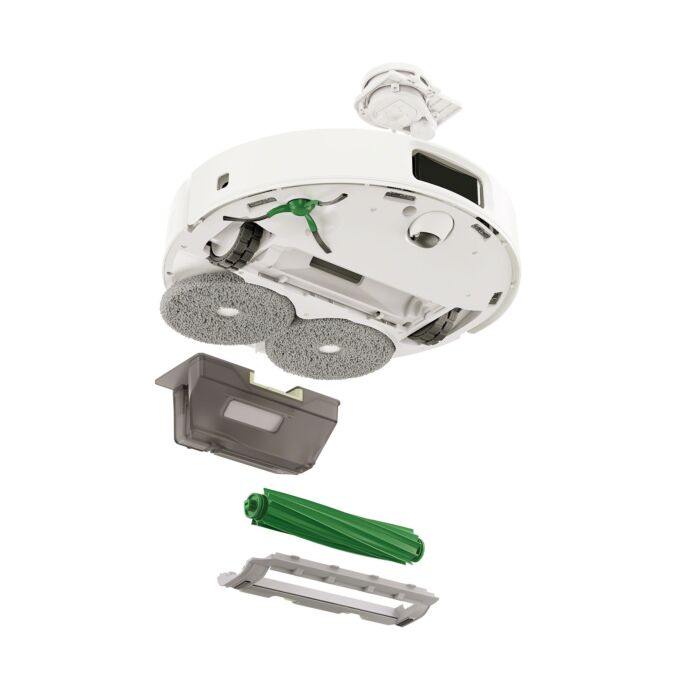 Robot aspirateur-laveur iRobot Roomba Plus 505 Combo, nettoyage à sec et humide