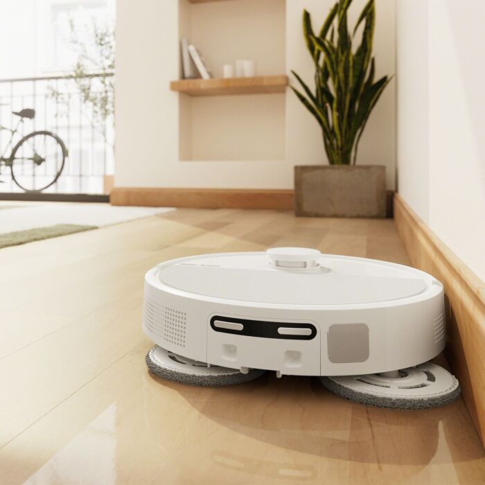 Robot aspirateur-laveur iRobot Roomba Plus 505 Combo, nettoyage à sec et humide
