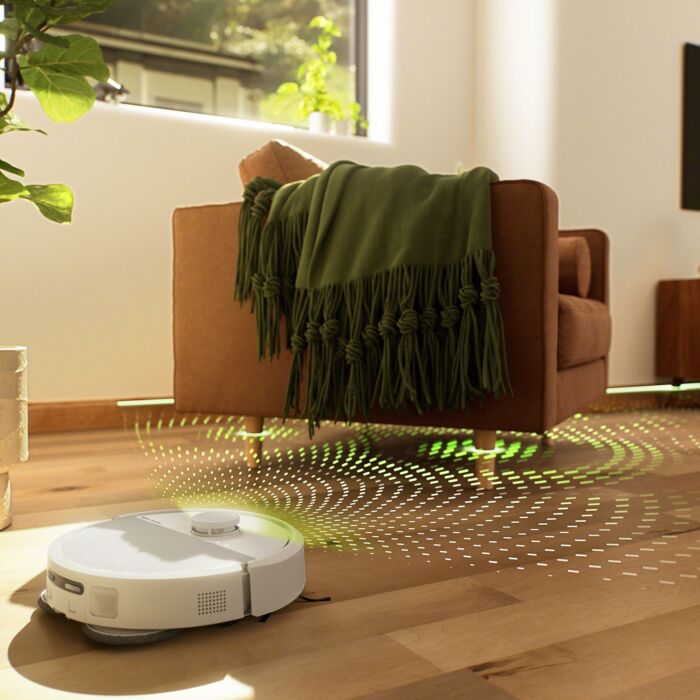 Robot aspirateur-laveur iRobot Roomba Plus 505 Combo, nettoyage à sec et humide