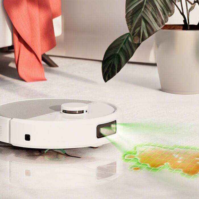 Robot aspirateur-laveur iRobot Roomba Plus 505 Combo, nettoyage à sec et humide