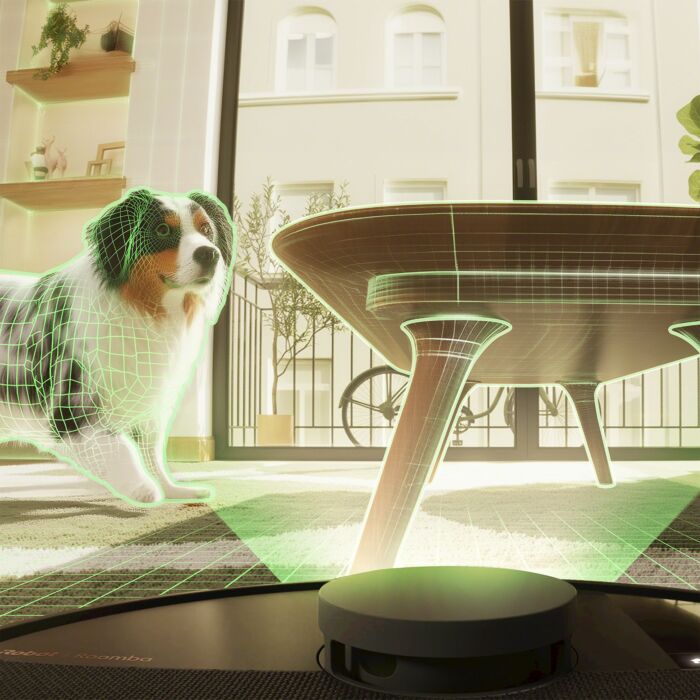 Robot aspirateur-laveur iRobot Roomba Plus 505 Combo, nettoyage à sec et humide