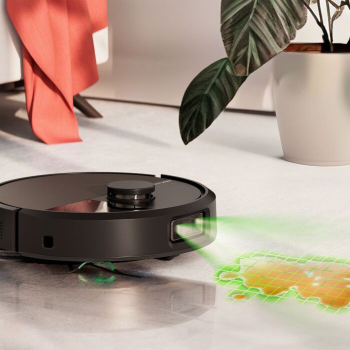 Robot aspirateur-laveur iRobot Roomba Plus 505 Combo, nettoyage à sec et humide