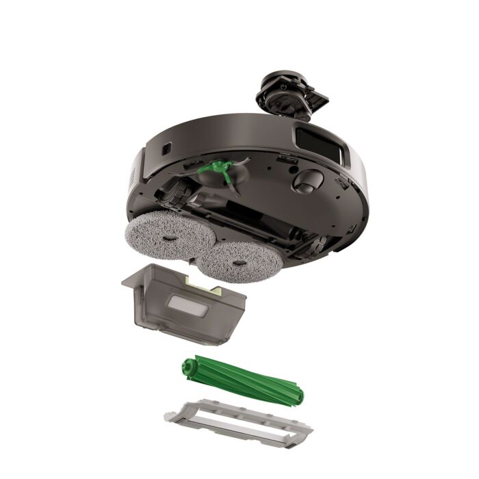 Robot aspirateur-laveur iRobot Roomba Plus 505 Combo, nettoyage à sec et humide