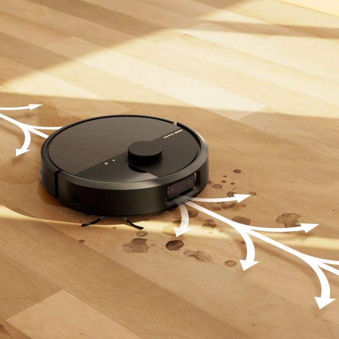 Robot aspirateur-laveur iRobot Roomba Plus 505 Combo, nettoyage à sec et humide