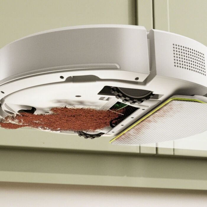 iRobot Saug- und Wischroboter Roomba 105+ Combo, mit Entleerungsstation