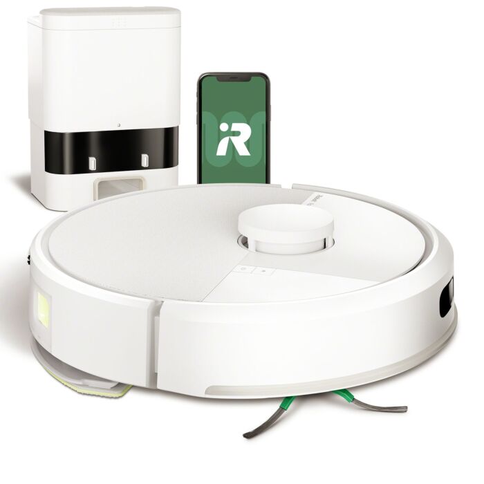 iRobot Saug- und Wischroboter Roomba 105+ Combo, mit Entleerungsstation